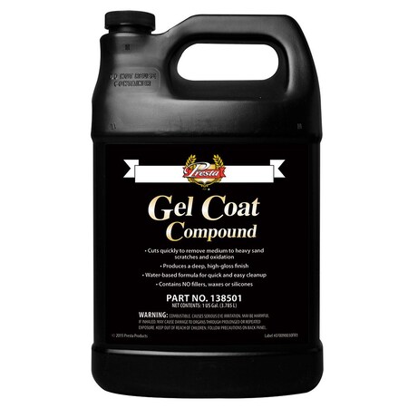 Presta Gel Coat Compound - 1-Gallon 138501
